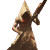 70S Horror Pyramid Head Vinyl Car Decal Sticker – Waterproof & UV-Resistant 4.0"