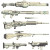 Anime Weapons Injection Gun Vinyl Car Decal Sticker – Waterproof & UV-Resistant 4.0"