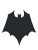 Bat Silhouette Vector Clean Vinyl Car Decal Sticker – Waterproof & UV-Resistant 4.11"