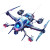 Cyberpunk Drone Anime Blue Vinyl Car Decal Sticker – Waterproof & UV-Resistant 4.0"