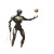 Cyborg Beach Volley Realistic Vinyl Car Decal Sticker – Waterproof & UV-Resistant 4.0"