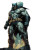 Dramatic Owlman Portrait Vinyl Car Decal Sticker – Waterproof & UV-Resistant 4.0"