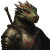 Green Dragonborn Plate Armor Vinyl Car Decal Sticker – Waterproof & UV-Resistant 4.0"