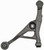 Durable Black Control Arm | 95-06 Fitment | Dodge Stratus, Chrysler Sebring,Cirrus, Plymouth Breeze