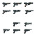 Kinetic Gun Sprite Vinyl Car Decal Sticker – Waterproof & UV-Resistant 4.0"