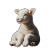 Lamb Sitting Realism Vinyl Car Decal Sticker – Waterproof & UV-Resistant 4.0"
