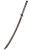 Magnificent Katana White Back Vinyl Car Decal Sticker – Waterproof & UV-Resistant 4.0"