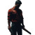 Man Shotgun Static Realistic Vinyl Car Decal Sticker – Waterproof & UV-Resistant 4.0"