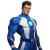 Marvel Hero Blue Suite Vinyl Car Decal Sticker – Waterproof & UV-Resistant 4.0"