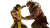 Scorpion Shao Kahn Fight Vinyl Car Decal Sticker – Waterproof & UV-Resistant 7.14"