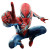 Spiderman Flying Webbing Vinyl Car Decal Sticker – Waterproof & UV-Resistant 4.0"