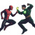 Spiderman Greenlantern Morning Newyork Vinyl Car Decal Sticker – Waterproof & UV-Resistant 4.0"