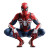 Spiderman Squat Pose Vinyl Car Decal Sticker – Waterproof & UV-Resistant 4.0"