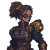 Steampunk Security Chief Vinyl Car Decal Sticker – Waterproof & UV-Resistant 4.0"