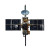 Technical Satellite Black Background Vinyl Car Decal Sticker – Waterproof & UV-Resistant 4.0"