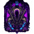 Alien Queen Futuristic Tshirt Vinyl Car Decal Sticker – Waterproof & UV-Resistant 4.0"