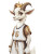 Anime Goat Basketball Crown Vinyl Car Decal Sticker – Waterproof & UV-Resistant 4.0"
