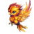 Baby Phoenix Ashes Tattoo Vinyl Car Decal Sticker – Waterproof & UV-Resistant 4.0"