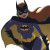 Batgirl Brucetimm Style Vinyl Car Decal Sticker – Waterproof & UV-Resistant 4.0"