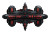 Black Red Space Station Vinyl Car Decal Sticker – Waterproof & UV-Resistant 6.0"