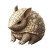 Cute Stone Armadillo Vinyl Car Decal Sticker – Waterproof & UV-Resistant 4.0"