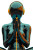 Freaky Yoga Girl Latex Vinyl Car Decal Sticker – Waterproof & UV-Resistant 4.48"