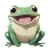 Adorable Cartoon Frog Pepe Vinyl Car Decal Sticker – Waterproof & UV-Resistant 4.0"