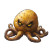 Angry Octopus Potato Vinyl Car Decal Sticker – Waterproof & UV-Resistant 4.0"
