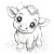 Baby Cow Milkshake Vinyl Car Decal Sticker – Waterproof & UV-Resistant 4.0"