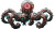 Biomechanical Leviathan Percussion Rig Vinyl Car Decal Sticker – Waterproof & UV-Resistant 7.14"