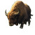 Buffalo Eating Grass Wild Rift Vinyl Car Decal Sticker – Waterproof & UV-Resistant 4.0"