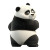 Cartoon Panda Playful Back Vinyl Car Decal Sticker – Waterproof & UV-Resistant 4.0"