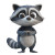 Cartoon Raccoon 2D Plasticine Vinyl Car Decal Sticker – Waterproof & UV-Resistant 4.0" Cartoon Raccoon 2D Plasticine Vinyl Car Decal Sticker – Waterproof & UV-Resistant 4.0"