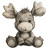 Cartoon Stuffed Moose Vinyl Car Decal Sticker – Waterproof & UV-Resistant 4.0"