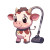 Chibi Cow Vacuum Vinyl Car Decal Sticker – Waterproof & UV-Resistant 4.0"