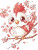 Chibi Rooster Newyear Vinyl Car Decal Sticker – Waterproof & UV-Resistant 4.0"