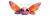 Chubby Butterfly Art Vinyl Car Decal Sticker – Waterproof & UV-Resistant 9.33"