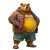Colorful Comic Bear Vinyl Car Decal Sticker – Waterproof & UV-Resistant 4.0"