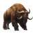 Colossal Beast Bison Elephant Vinyl Car Decal Sticker – Waterproof & UV-Resistant 4.0"