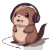 Cute Anime Beaver Gaming Vinyl Car Decal Sticker – Waterproof & UV-Resistant 4.0"
