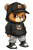 Cute Bear Hiphop Outfit Vinyl Car Decal Sticker – Waterproof & UV-Resistant 4.0"