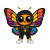 Cute Butterfly Hoodie Sneakers Vinyl Car Decal Sticker – Waterproof & UV-Resistant 4.0"