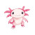 Cute Cartoon Axolotl Vector Vinyl Car Decal Sticker – Waterproof & UV-Resistant 4.0"
