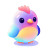 Cute Colorful Chicken Vinyl Car Decal Sticker – Waterproof & UV-Resistant 4.0"