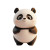 Cute Fat Panda Vinyl Car Decal Sticker – Waterproof & UV-Resistant 4.0"