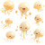 Cute Jellyfish Dancing Vinyl Car Decal Sticker – Waterproof & UV-Resistant 4.0"