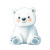 Cute Polar Bear Water Painting Vinyl Car Decal Sticker – Waterproof & UV-Resistant 4.0"
