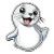Cute Seal Bite Sticker Vinyl Car Decal Sticker – Waterproof & UV-Resistant 4.0"