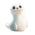 Cute Seal Design Illustration Vinyl Car Decal Sticker – Waterproof & UV-Resistant 4.0"