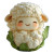 Cute Sheep Cauliflower Icon Vinyl Car Decal Sticker – Waterproof & UV-Resistant 4.0"